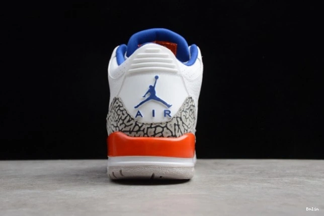 Bmlin Shoes Jordan Retro 'Knicks Rivals' 3 136064-148 Air 0815